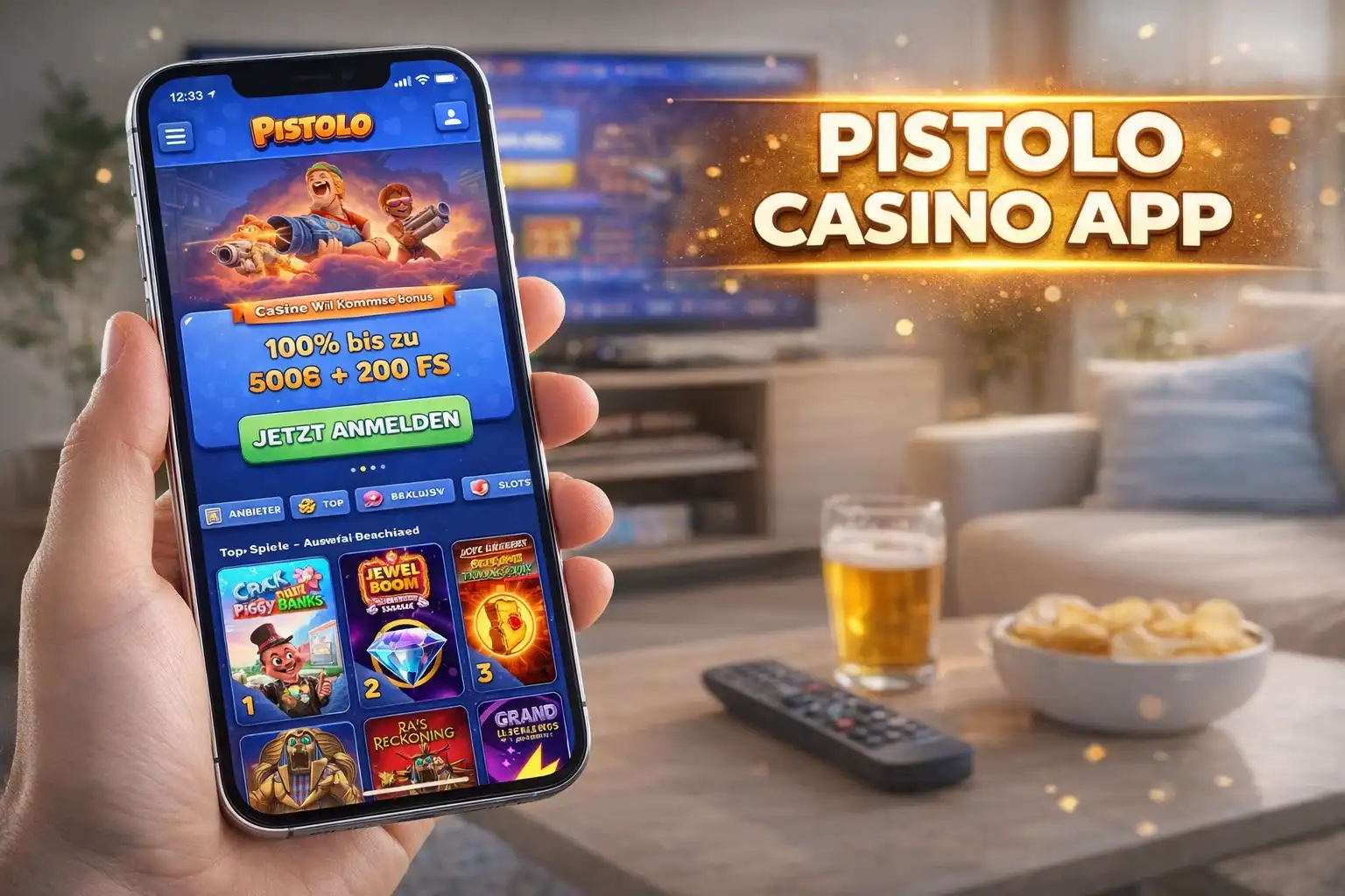 Pistolo Casino Mobile App